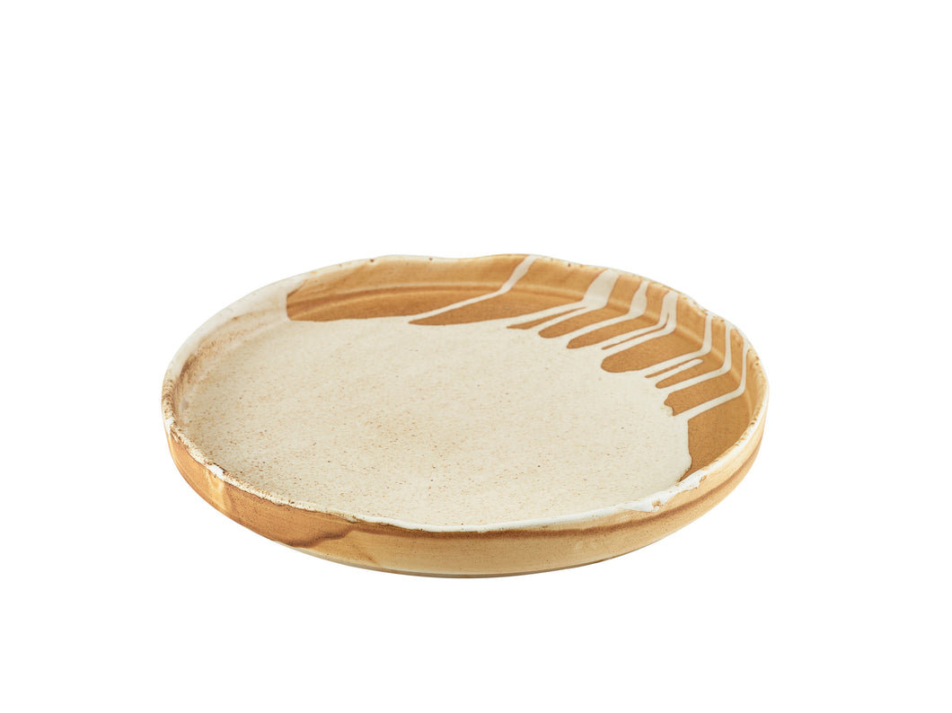 Roko Porcelain Sand Presentation Plate 26cm (Box of 4) 26 x 2.7cm (Dia x H)