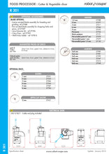 Robot Coupe Food Processor R 301 With Veg Prep Attachment (230V/50/1)