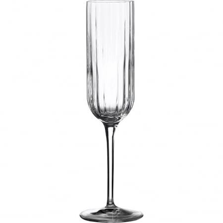 Luigi Bormioli 21cl Bach Crystal Champagne Flute Glass (Box of 24)