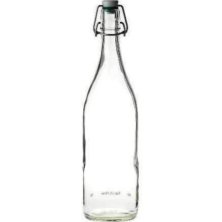 Artis Ceramic Flip Top Bottle 17.5oz with Green Washer (Box of 12)