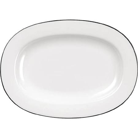 Churchill Alchemy Mono Oval Dish 8