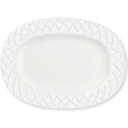 Churchill Alchemy Jardin Rimmed Oval Dishes 280mm Y621 (Box of 6)
