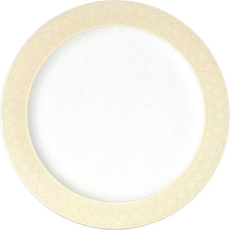 Churchill Alchemy Spin Cream Serving Plates 330mm - CA002 (Box of 6)