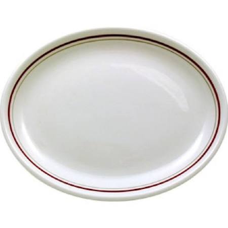 Churchill Nova Clyde Oval Plates 202mm - M060 (Box of 12)