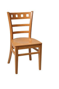 Enzo OAK Side Chair **DELIVERY CHARGE WILL APPLY **