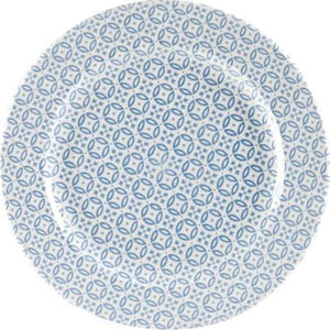 Churchill Moresque Prints Plate Blue 305mm (Box of 12)