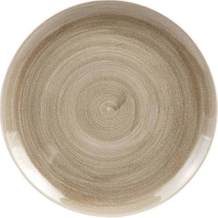 Churchill Super Vitrified Churchill Stonecast Patina Antique Coupe Plates Taupe 288mm (Box of 12)