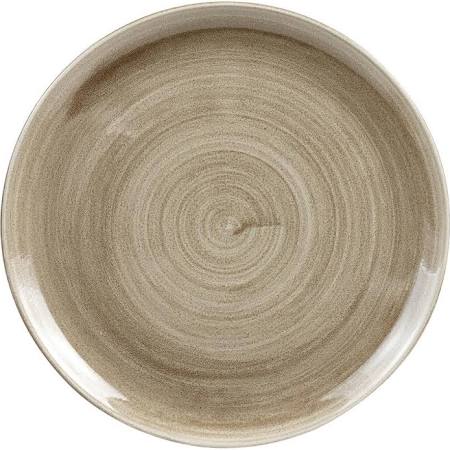 Churchill Super Vitrified Churchill Stonecast Patina Antique Coupe Plates Taupe 324mm (Box of 6)