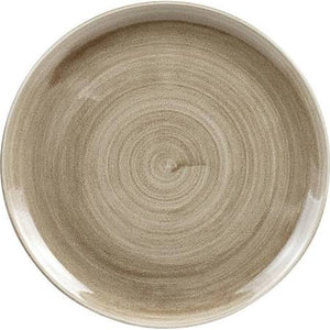 Churchill Super Vitrified Churchill Stonecast Patina Antique Coupe Plates Taupe 324mm (Box of 6)