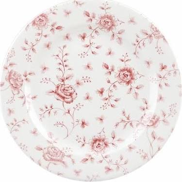 Churchill Profile Cranberry Rose Chintz Plate 30.5cm / 12