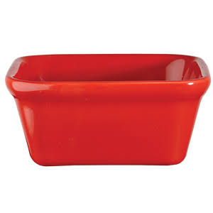 Churchill Cookware Square Pie Dishes Red 4.75" / 12cm (Box of 12)