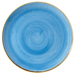 Churchill Stonecast Round Coupe Plate Cornflower Blue 288mm (Box of 12)