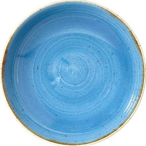 Churchill Stonecast Round Coupe Bowl Cornflower Blue 248mm (Box of 12)