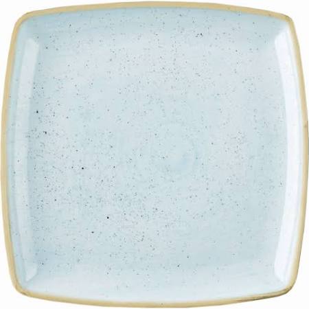 Churchill Stonecast Deep Square Plates Duck Egg Blue [delete]mm (Box of 6)