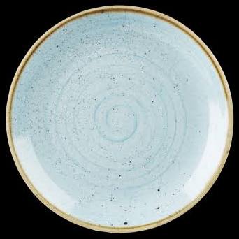 Churchill Hotelware 32.4cm Stonecast Duck Egg Blue Coupe Plate (Box of 6)