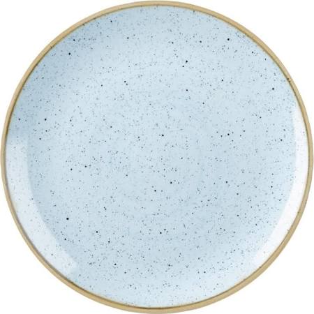 Churchill 16.5cm Stonecast Duck Egg Blue Coupe Plate (Box of 12)