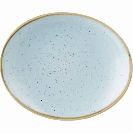 Churchill Stonecast Orbit Oval Plate 19.7cm 7 3/4