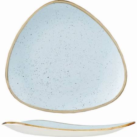 Churchill Stonecast Lotus Triangle Plate 22.9cm 9