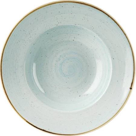 Churchill Stonecast Round Wide Rim Bowl Duck Egg Blue 280mm (Box of 12)