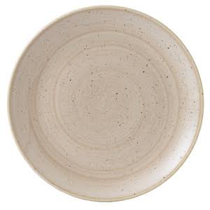 Churchill Stonecast Coupe Plate 10.25" Nutmeg Cream (Box of 12)