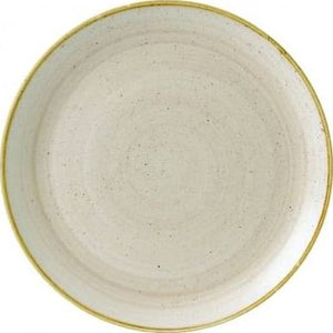 Churchill Stonecast Coupe Plate 12.75" Nutmeg Cream (Box of 6)