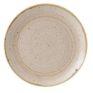 Churchill Stonecast Coupe Plate 8.66" Nutmeg Cream (Box of 12)