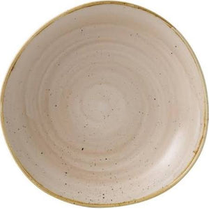 Churchill Stonecast Organic Round Bowl 9.8" Nutmeg Cream (Box of 12)