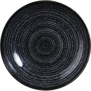 Churchill Studio Prints Charcoal Black Coupe Plate 248mm DA264 (Box of 12)
