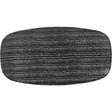 Churchill Studio Prints Rectangular Plate Charcoal 355mm (Box of 12)