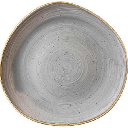 Churchill Stonecast Round Plates Peppercorn Grey 286mm DM456 (Box of 12)