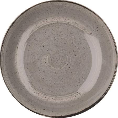 Churchill Stonecast Peppercorn Grey Coupe Bowl 31cm / 12