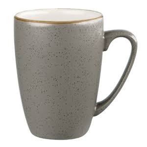Churchill Stonecast Peppercorn Mug 12oz / 340ml x 12 Rustic Coffee Mug (Box of 12)
