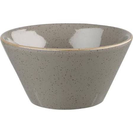 Churchill Stonecast Peppercorn Zest Snack Bowl 340ml x 12 | Rustic (Box of 12)
