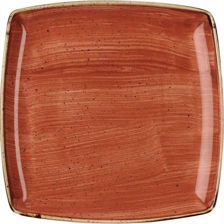 Churchill Stonecast Deep Square Plate 10.5