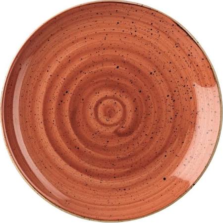 Churchill Stonecast Round Coupe Plate Spiced Orange 295mm (Box of 12)
