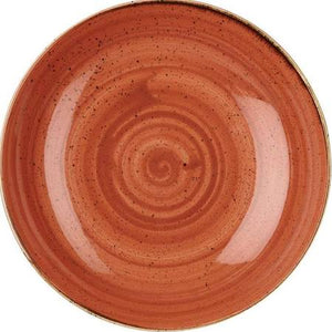 Churchill Stonecast Spiced Orange Coupe Bowl 31cm / 12"- X6 (Box of 6)