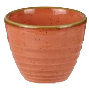 Churchill Stonecast Spiced Orange Ripple Dip Pot 2oz / 570ml - x 12 (Box of 12)