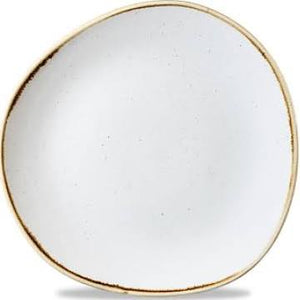 Churchill Stonecast Barley White Organic Round Plate 28.6cm -SWHSOG111 (Box of 12)