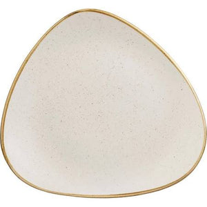 Churchill Stonecast Barley White Triangular Plate 31.1cm - SWHSTR121 (Box of 6)