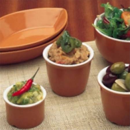 Churchill Terracotta Soup Bowls 130mm - W013 (Box of 24)