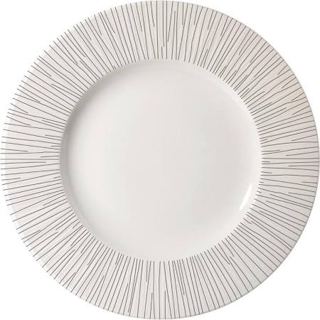 Churchill Super Vitrified Churchill Bamboo Wide Rim Plate 273mm (Box of 12)