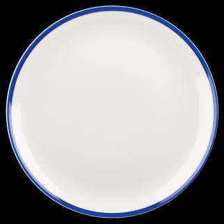 Churchill Retro Blue Plate 6.5
