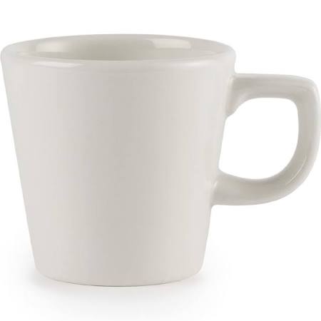 Churchill Plain Whiteware Cafe Cups 220ml W886 (Box of 24)