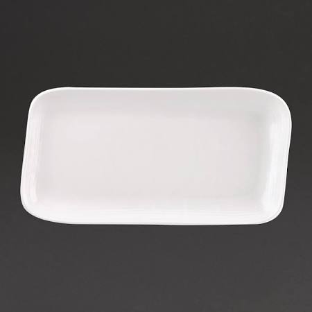 Churchill Discover Rectangular Plates White 285 x 134mm (Box of 12)