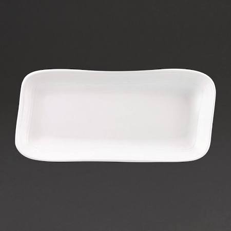 Churchill Discover Rectangular Plates White 337 x 175mm (Box of 6)