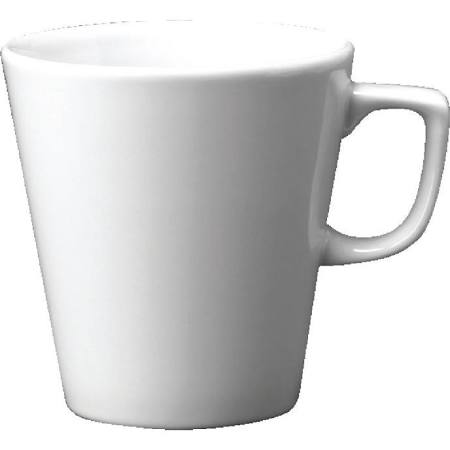 Churchill Plain Whiteware Cafe Latte Mugs 340ml W002 (Box of 12)