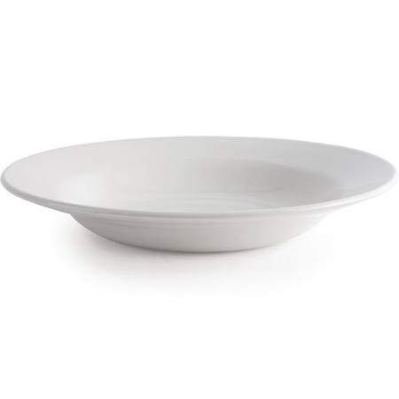 Churchill Whiteware Classic Rimmed Soup Bowls 230mm P606 (Box of 24)