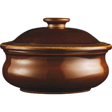 Churchill Rustics Simmer Stew Pots and Lids 140mm - DL392 (Box of 6)