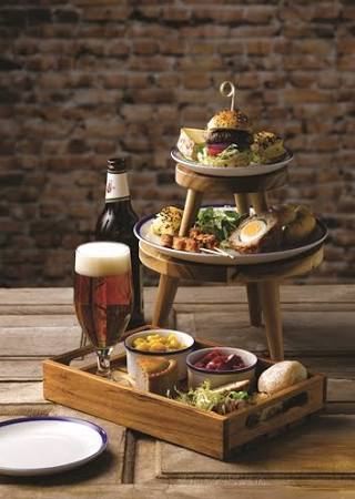 Churchill Large Single Handled Wooden Tray 19