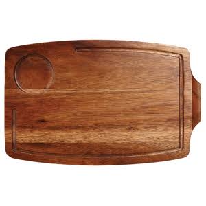 Art De Cuisine Wooden Serving Board 34cm - x 6 - Wooden Food Boards (Box of 6)